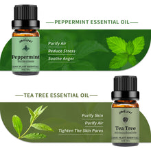 Load image into Gallery viewer, 4 Pack Essential Oils Set (Chamomile,Peppermint,Tea Tree,Lavender)