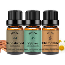 Load image into Gallery viewer, Chamomile Sandalwood Vetiver Essential Oil Set