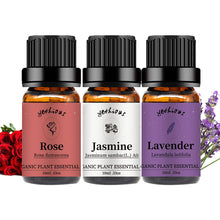 Load image into Gallery viewer, Jasmine Rose Lavender Essential Oil Set