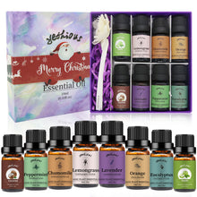 Load image into Gallery viewer, 8 Pack Essential Oils Set(Chamomile Orange Peppermint Apple Lavender Coconut Lemongrass Eucalyptus )
