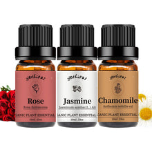 Load image into Gallery viewer, Rose Jasmine Chamomile Essential Oil Set