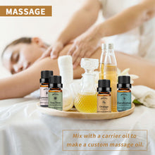 Load image into Gallery viewer, 6 Pack Essential Oils Set(Lavender,Peppermint,Orange,Tea Tree,Lemongrass,Eucalyptus)