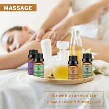 Load image into Gallery viewer, 4 Pack Essential Oils Set (Chamomile,Peppermint,Tea Tree,Lavender)