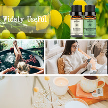 Load image into Gallery viewer, 4 Pack Essential Oils Set(Orange Lemon Peppermint Lemongrass)