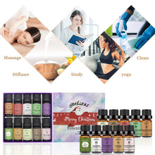 Load image into Gallery viewer, 8 Pack Essential Oils Set(Chamomile Orange Peppermint Apple Lavender Coconut Lemongrass Eucalyptus )