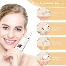 Load image into Gallery viewer, 2023 travelling beauty care Pore Cleansing Face Sonic Peeling Heating Ultrasonic Skin Scrubber Vibration Face Spatula
