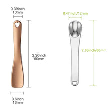 Load image into Gallery viewer, Mini Luxury Gold Color Facial Makeup Spatula Cosmetic for Eye Cream
