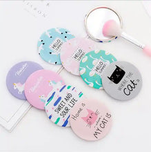 Load image into Gallery viewer, Single Side Round Mini Pocket Mirror for Makeup
