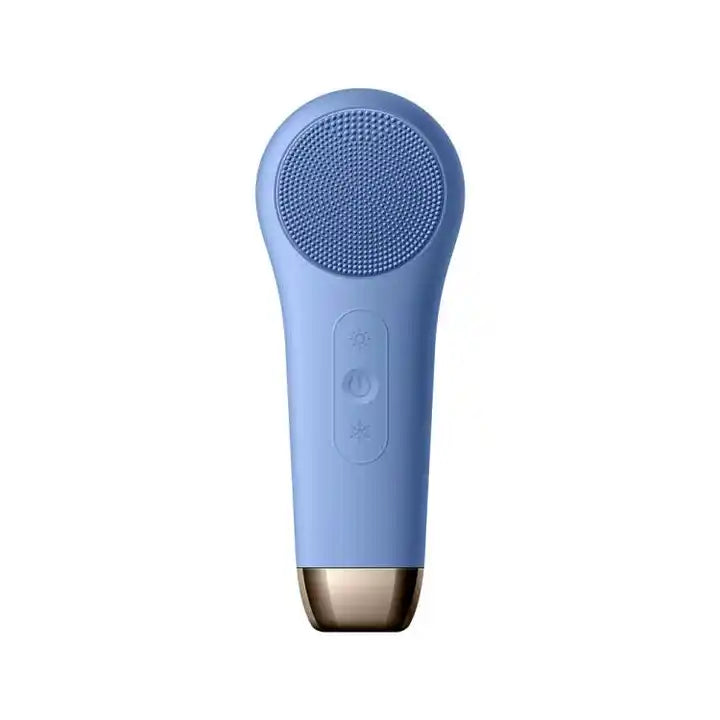 New Design Electric Heat Cool Deep Cleansing Facial Brush Face Cleaning Beauty Personal Care Home Use Tool Beauty Equipment