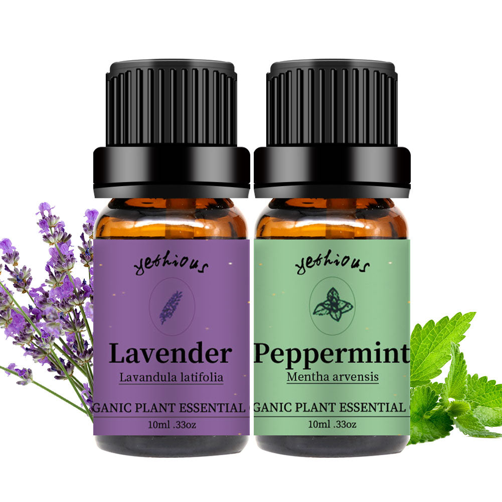 Peppermint Lavender Essential Oil Set