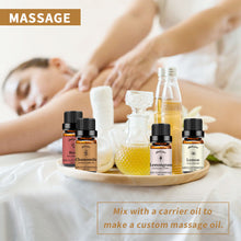 Load image into Gallery viewer, 8 Pack Essential Oils Set(Sandalwood Lavender Lemon Rose Chamomile Tea Tree Cinnamon Lemongrass)
