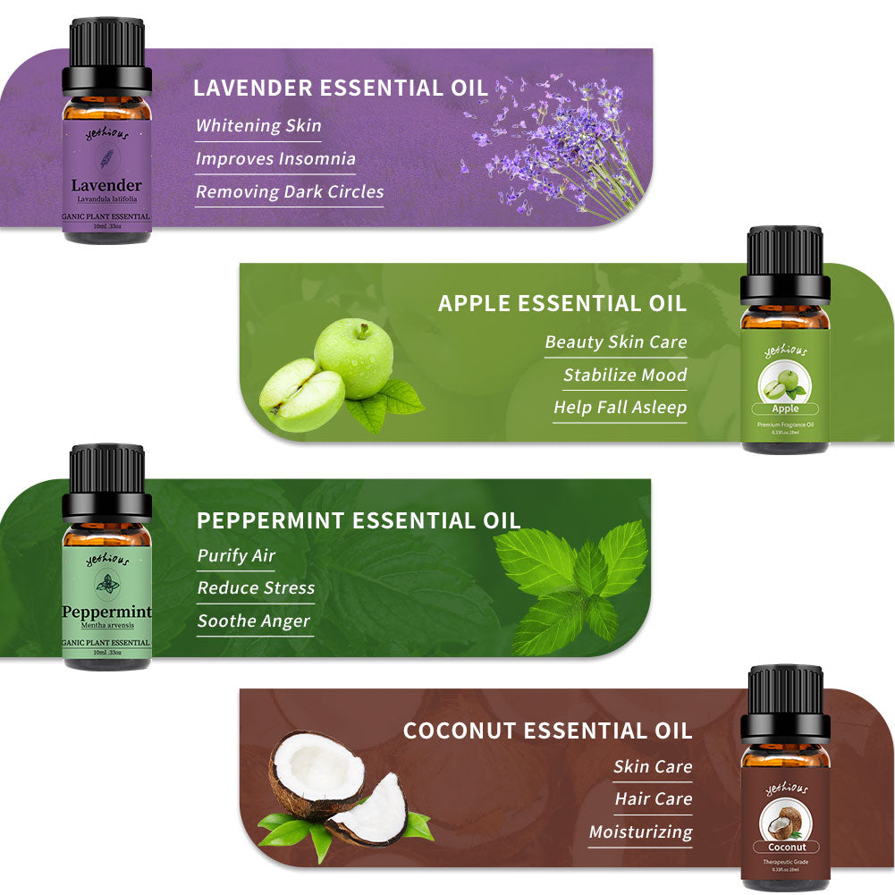 OrientLeaf Essential Oils Set, Orange Essential Oil, Lavender Oil