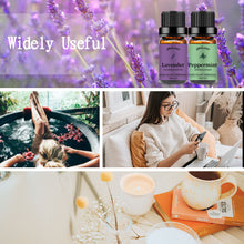 Load image into Gallery viewer, Peppermint Lavender Essential Oil Set
